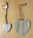 Holz Herz mit Aufhänger