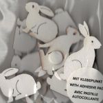 Streu Hase weiß